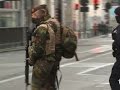 Raw: Security on High Alert on Brussels Streets