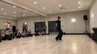 Chantelle Pianetta All Star SwingJam 2019 workshop demo with slowmo