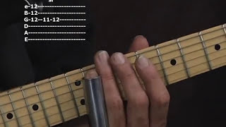Slide blues guitar lesson in open D tuning ala Elmore James Jeremy Spencer - KILLER SLIDE