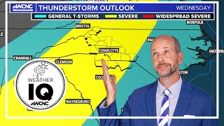 Severe weather chances for Charlotte, NC this week: Brad Panovich VLOG