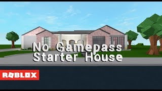Bloxburg Small House Ideas No Gamepass