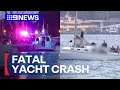 Man killed after yacht collision in Sydney | 9 News Australia