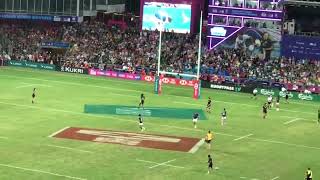 HK Rugby Sevens: Men’s Final. France VS New Zealand 香港七人欖 男子總決賽 法國對紐西蘭 最後一球