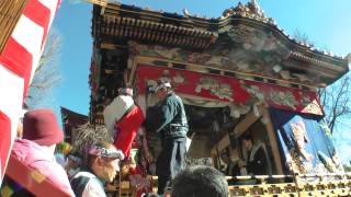 秩父夜祭2014　宵宮　上町屋台宮参り　埼玉県秩父市 00037