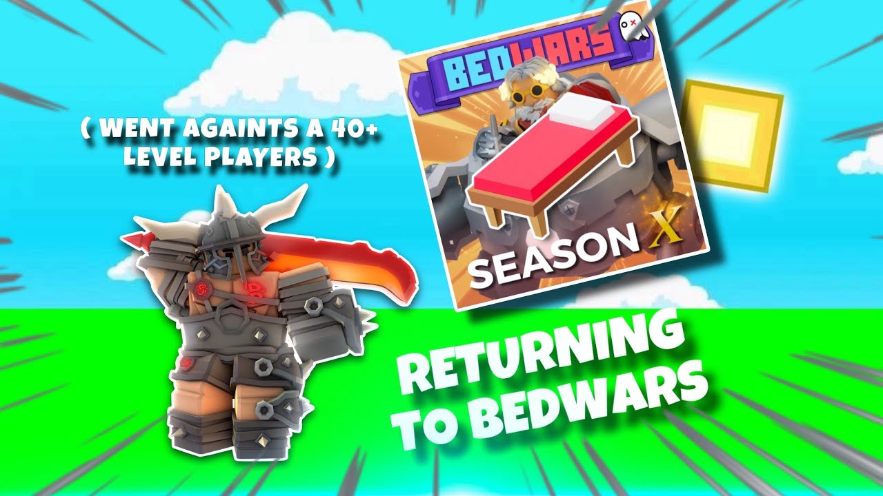 Im Returning To Bedwars Youtube