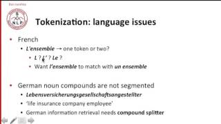 2 3 Word Tokenization Stanford NLP Professor Dan Jurafsky & Chris Manning