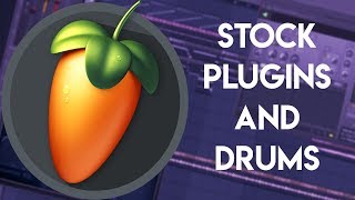 Making a Beat using Only Stock Plugins and Drums | FL Studio Trap Tutorial