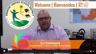 2021 Return to School Message