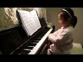 anke chen age 5 plays clementi piano sonata in d major op 36 no 6 1 allegro con spirito 2016 4 16