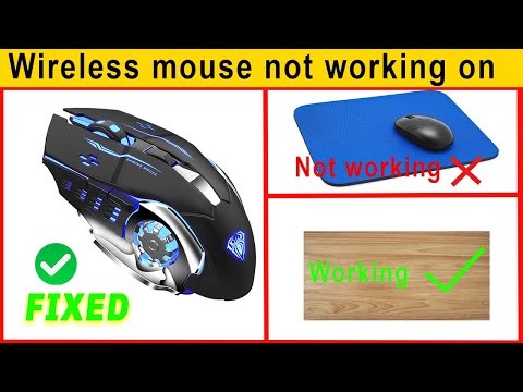 FIXED ! Wireless Mouse Not Working On Some Surfaces | How To Fix ...