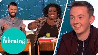 Rylan and Alison Have Their Brain Power Tested by Child Genius Contender | This Morning