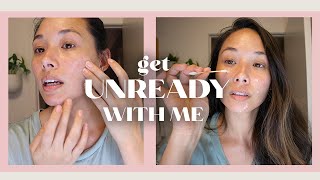 Get Unready With Me | Cruelty Free Nighttime Skincare Routine | Aja Dang