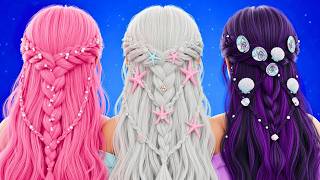 From PINK and BLACK to MERMAID Magic! Mermaid MAKEOVER KIT Saves the Day