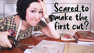CUTTING ANXIETY? ✂ Try these 3 practical ways to get over your fear of 'wasting fabric'!