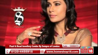 Homeshop18.com - Princess Pride - Pearl \u0026 Bead Jewellery Combo By Sempre of London