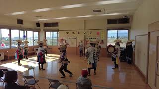 見前南公民館まつり　三本柳さんさ踊り保存会