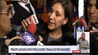 Julia Príncipe se presentó a Comisión de Fiscalización