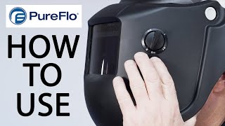 PureFlo3000 PAPR welding face protection