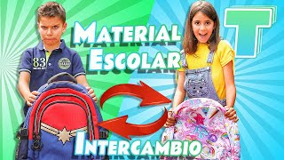 Intercambio de MOCHILAS y MATERIAL ESCOLAR Challenge - Vuelta al Cole