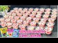 Ga Nyangka Semua Menyukainya ‼️Puding Mozaik Susu strawberry cuma 3 Bahan Super Seger