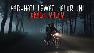 Sungguh Seram!! Yudis dan Asril di Jalur Alternatif Majalengka - Tasikmalaya Kala Malam