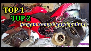 cara menentukan Top kompresi ninja 250 carbu