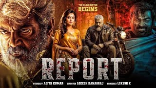 Report | Thalapathy Ajith Kumar & Jahnvi Kapoor | New South Indian Hindi Dubb Full Action Movie 2024