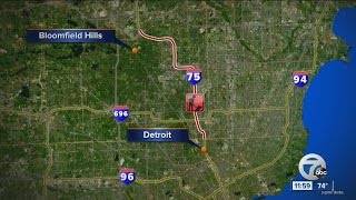 Massive I-75 construction project underway in Oakland County