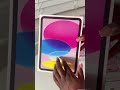 the most gorgeous pink ipad unboxing