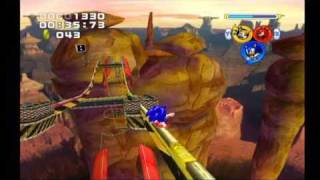 Sonic Heroes: Rail Canyon (Team Sonic)