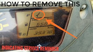 How to remove service reminder in maestro edge||hero maestro edge service reminder removing||easy 👍