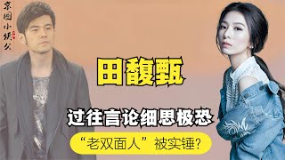 不当言论被质疑，亲手毁掉SHE乐坛地位，田馥甄到底冤不冤？