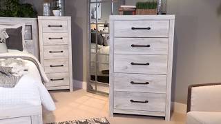 Cambeck Whitewash Drawer Chest from Signature Design by Ashley