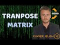 LeetCode 867 | Transpose Matrix | Solution Explained (Java)