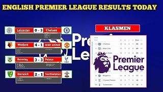 English Premier League Results Today ~ Watford vs Manchester United 4 - 1