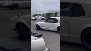 JDM Retro Nissan Show Osaka - Hakusoka Leaving