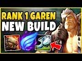 #1 GAREN WORLD *NEW* MEGA-MOBILITY BUILD! RANK 1 TRYND VS. RANK 1 GAREN BUILD - League of Legends