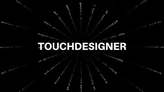 Typography with Geo Text Comp | TouchDesigner Tutorial