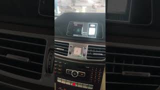 How to set clock in Mercedes Benz e250