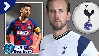 Harry Kane committed to Tottenham as England captain makes Lionel Messi transfer claim - news today