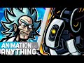 Rick Sanchez vs GLaDOS - Rap Battle! (ANIMATION VS ANYTHING: CH. II)