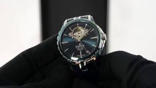 Edox Grand Ocean Open Heart Automatic 85008 357B BUIN