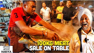 295/- Rs Only | Unlimited Tawa Meat, Chicken at Sardarji Pindi Wale Karol Bagh | Indian Street Food