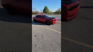 hellcat parking....