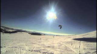 snowkiten auf Wasserkuppe 2013 HD