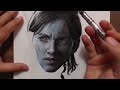 desenhando a ellie the last of us 2