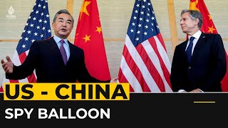 US Blinken meets China’s Wang Yi after spy balloon & Russia-Ukraine war