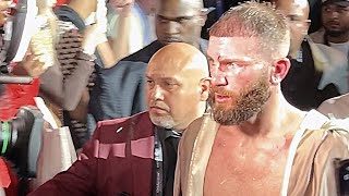 BATTERED CALEB PLANT CHEERED BY FANS AFTER LOSS TO DAVID BENAVIDEZ!