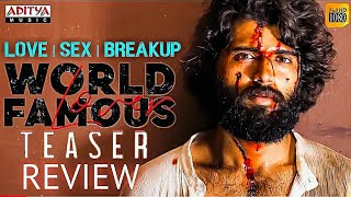 World Famous Lover Teaser Review Hindi | Vijay Deverakonda Raashi Khanna Catherine Aishwarya Rajesh