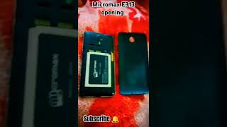 Micromax E 313 opening #mtech #tech #techlaw #technology